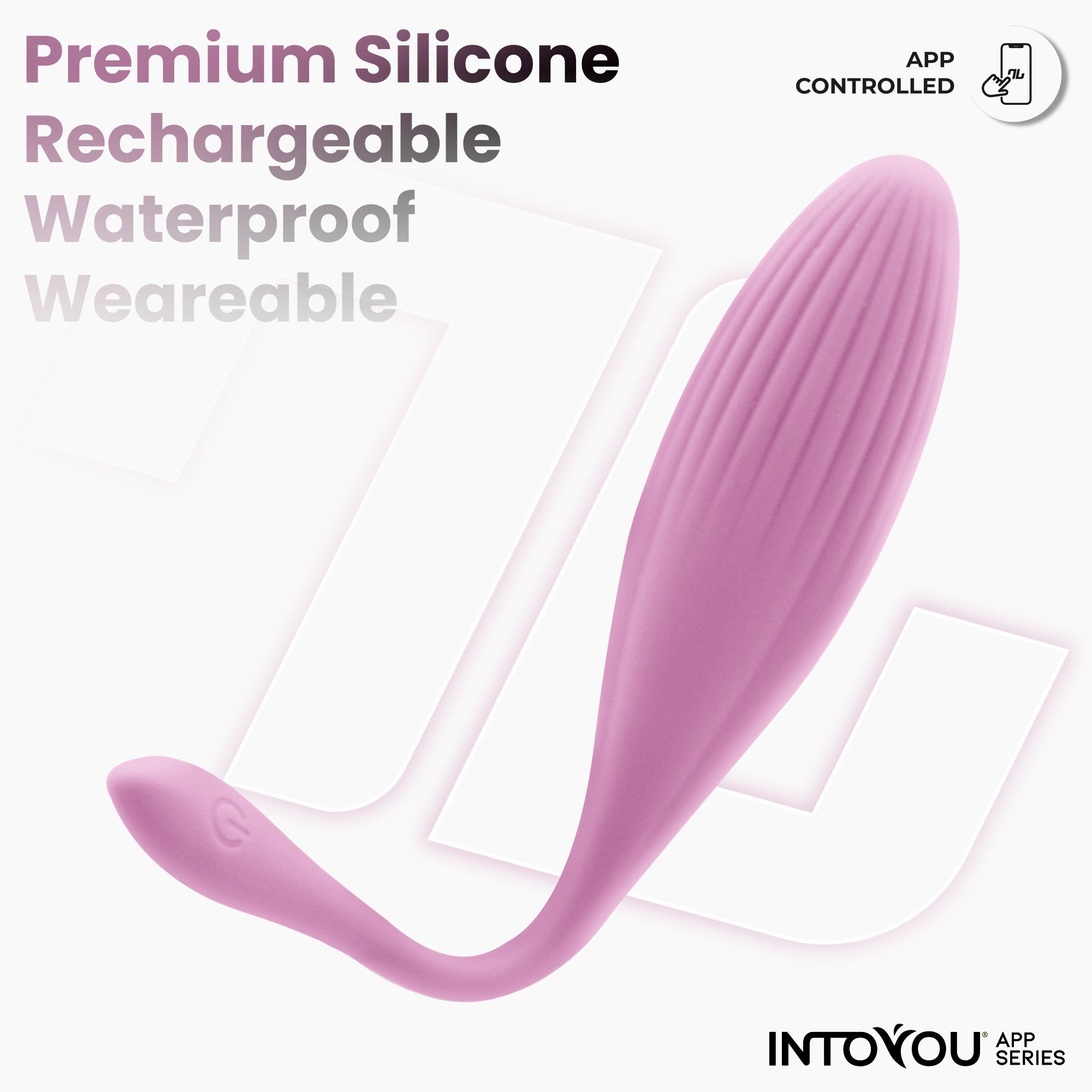 INTOYOU APP SERIES Vibrating Egg with Internal Balls with Rotation and USB APP