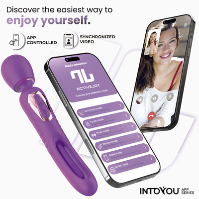 INTOYOU APP SERIES Salma Massager with Flipping Tongue and Vibration with App