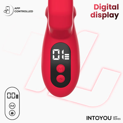 Tingly Vibrador con Finger y Movimiento Waving con APP