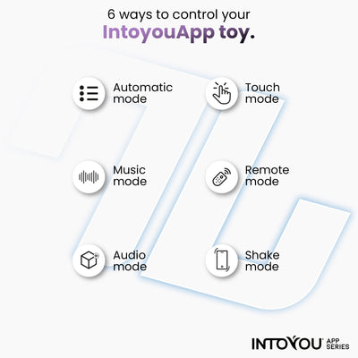 INTOYOU APP SERIES Panties Vibrator with APP, Blue Silicone