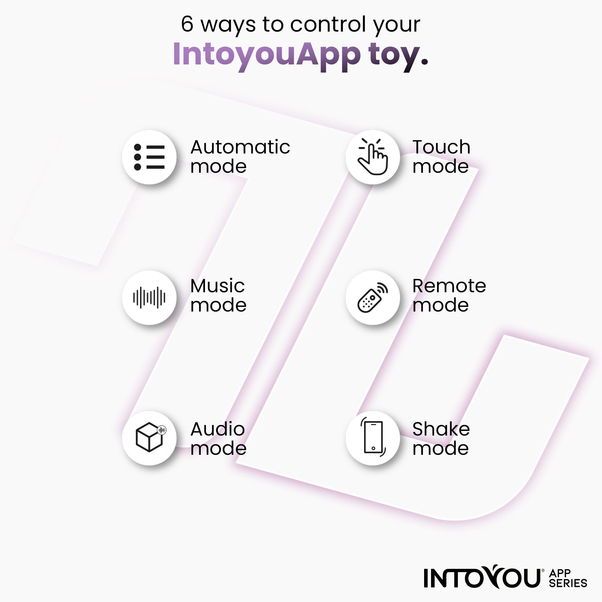 INTOYOU APP SERIES Sendel Vibrator with Internal Ball Ring Up and Down and Pulsation with App