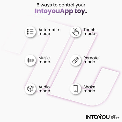INTOYOU APP SERIES Sendel Vibrator with Internal Ball Ring Up and Down and Pulsation with App