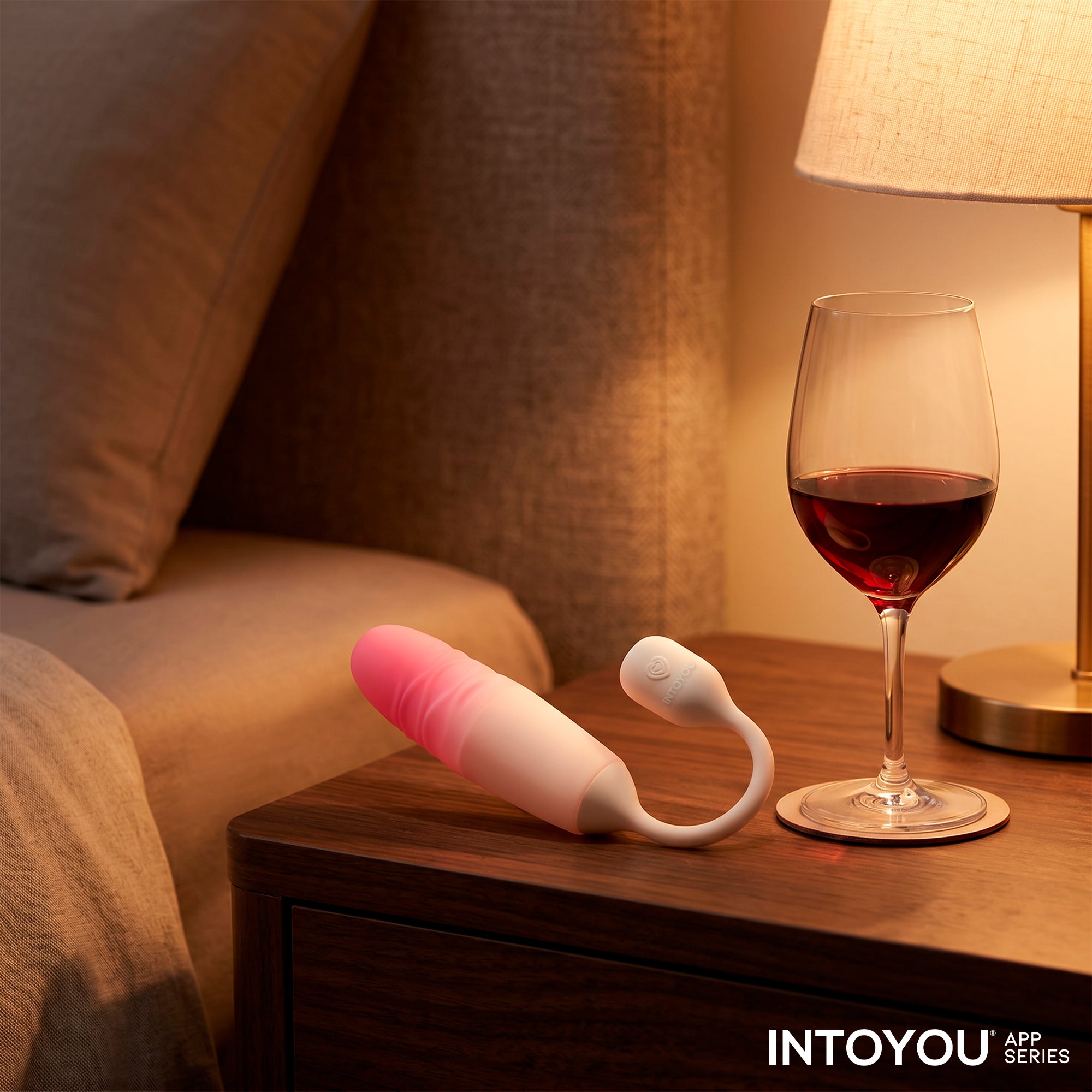 NexEgg Motion Huevo Vibrador con Thrusting App Beige/Rosa
