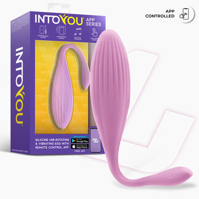 Œuf vibrant avec boules internes rotatives et application USB