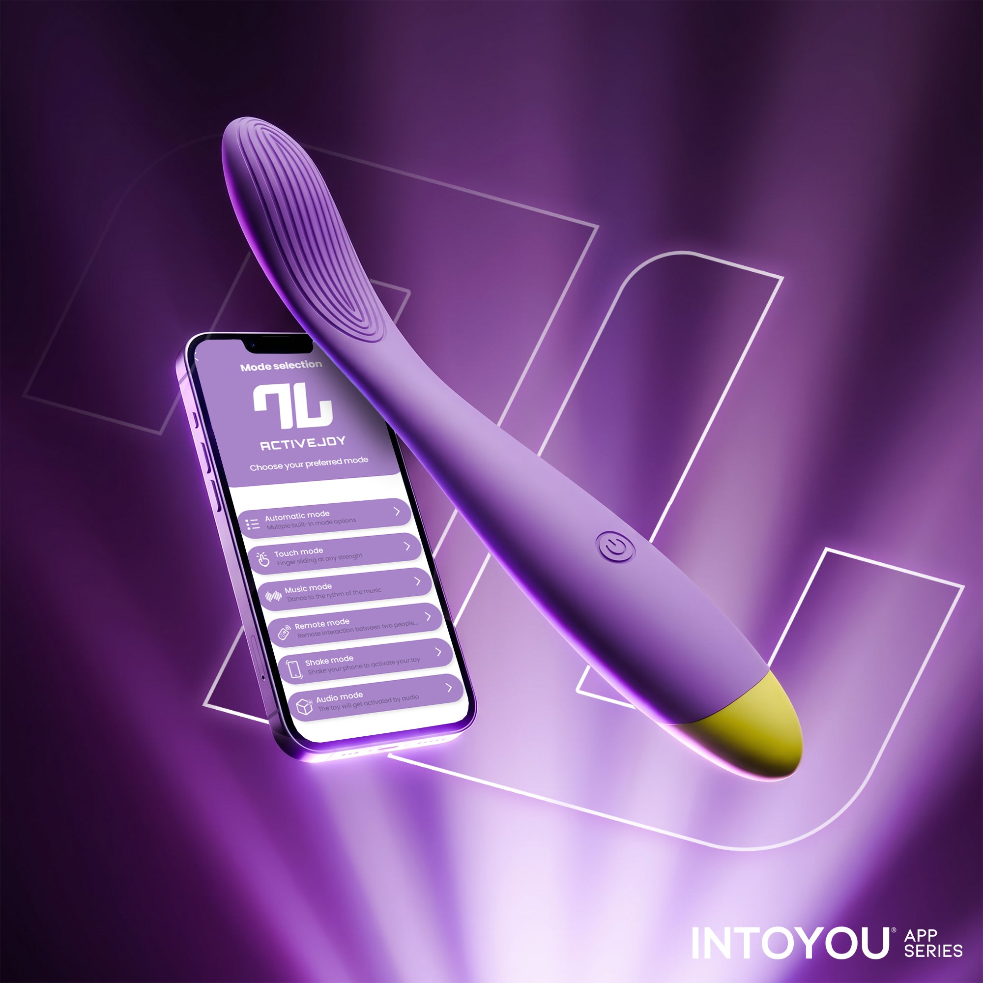 Neya G-Spot Vibrator with App Control · Purple