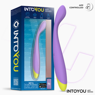 Neya G-Spot Vibrator with App Control · Purple