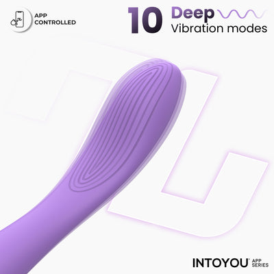 Neya G-Spot Vibrator with App Control · Purple