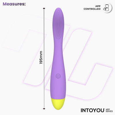 Neya G-Spot Vibrator with App Control · Purple