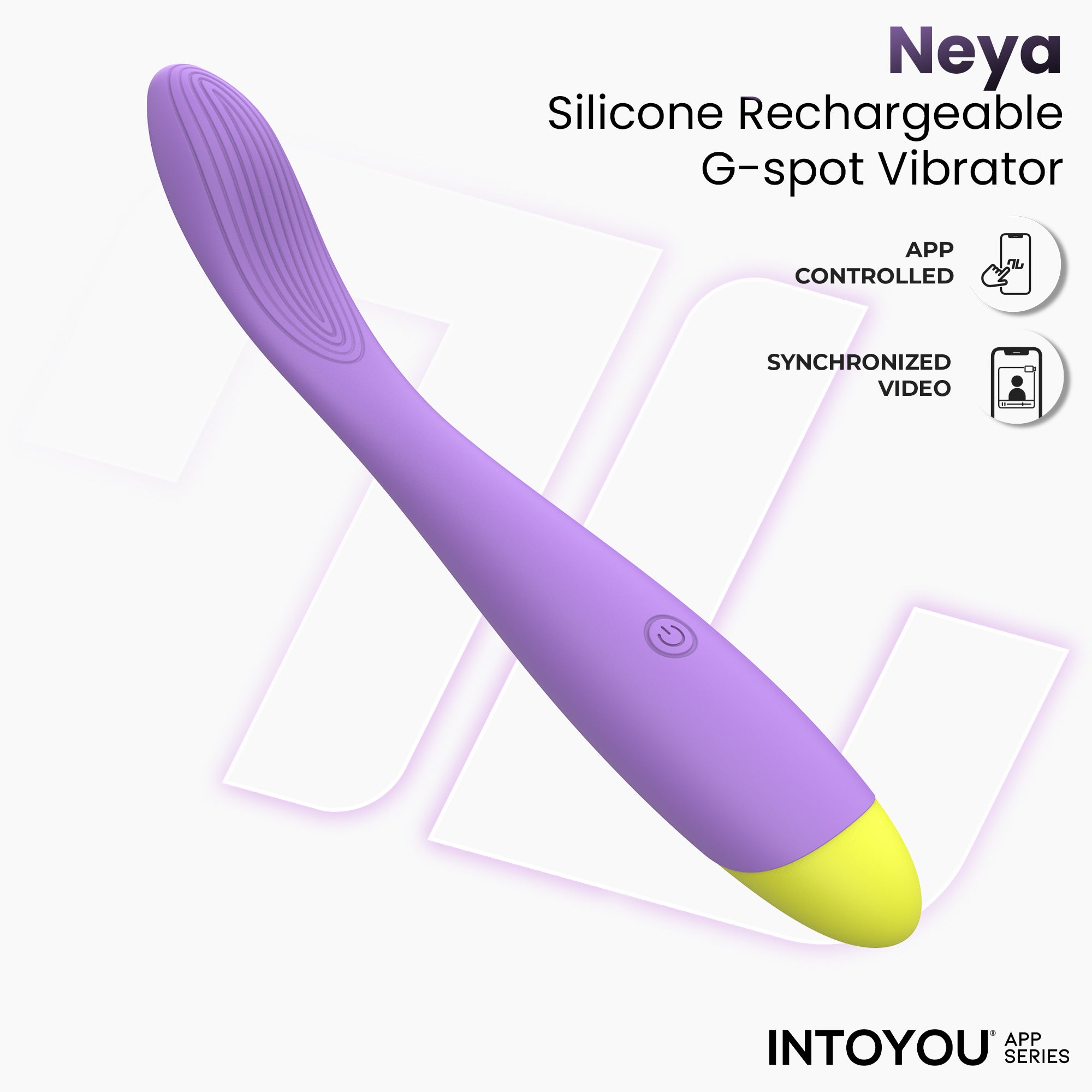 Neya G-Spot Vibrator with App Control · Purple