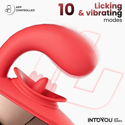 INTOYOU APP SERIES Rondy Vibrating Tongue Stimulator with App