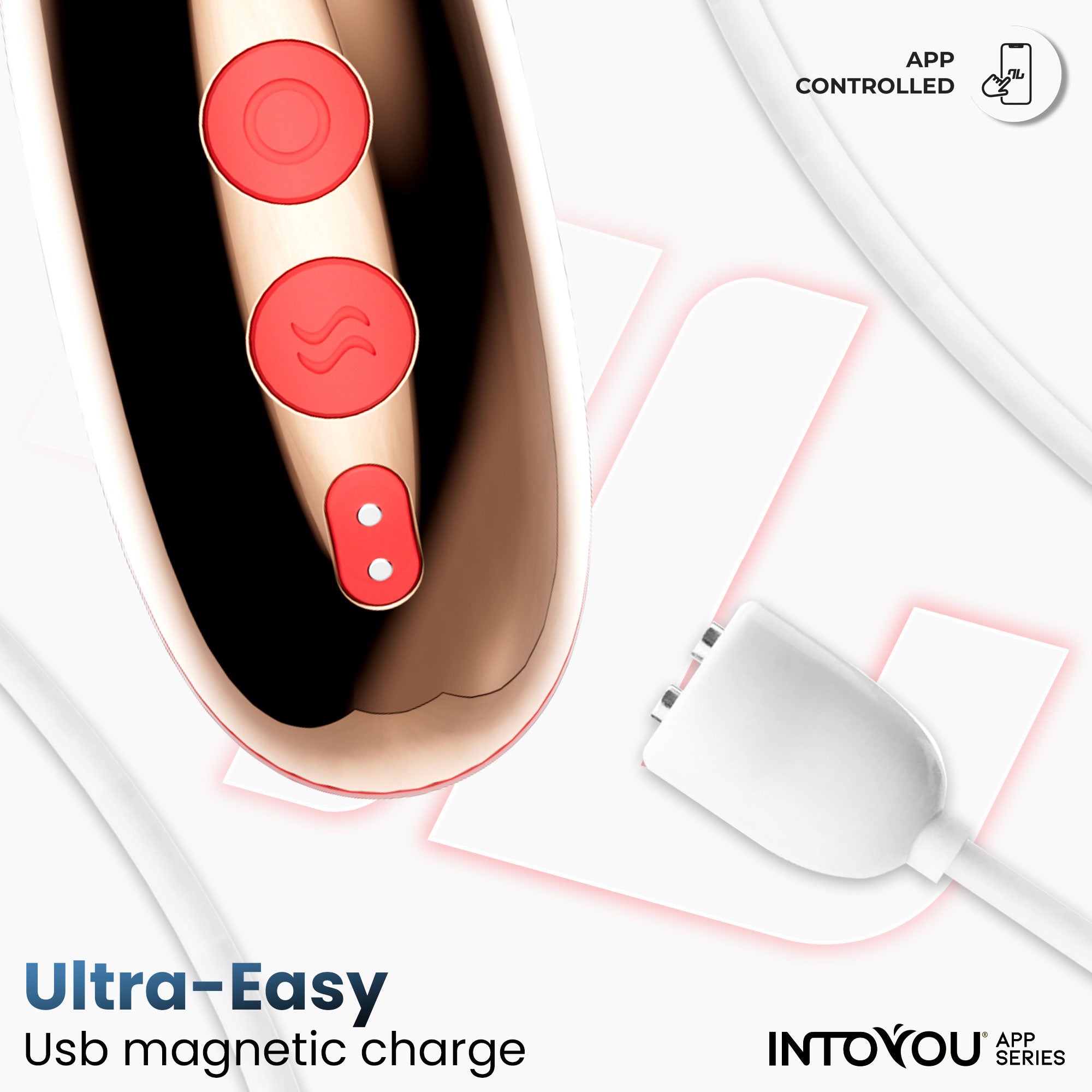 INTOYOU APP SERIES Rondy Vibrating Tongue Stimulator with App