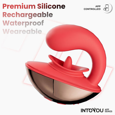 INTOYOU APP SERIES Rondy Vibrating Tongue Stimulator with App