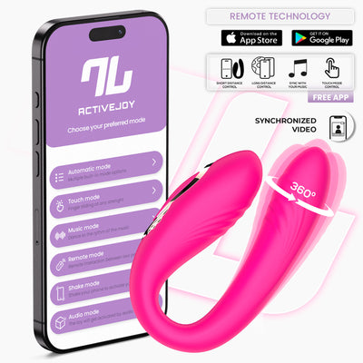 Couty Juguete para Parejas con Oscilación 360º con APP