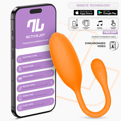 Logan Œuf Vibrant avec APP Silicone Unibody Orange