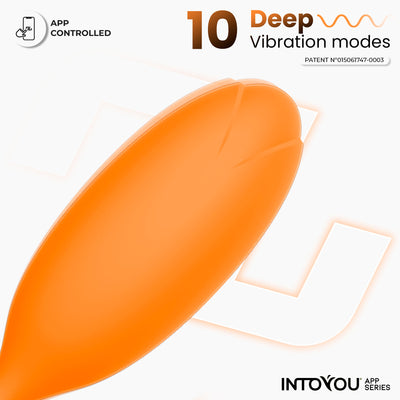 Logan Œuf Vibrant avec APP Silicone Unibody Orange