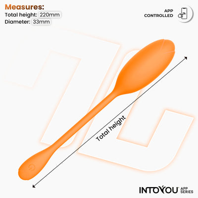 Logan Œuf Vibrant avec APP Silicone Unibody Orange