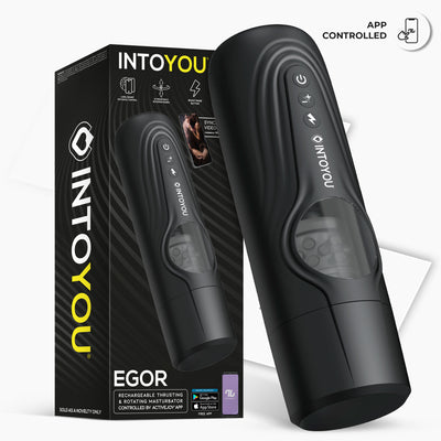 Egor Masturbador Masculino con Rotación y Thrusting con APP
