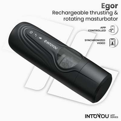 Egor Masturbador Masculino con Rotación y Thrusting con APP